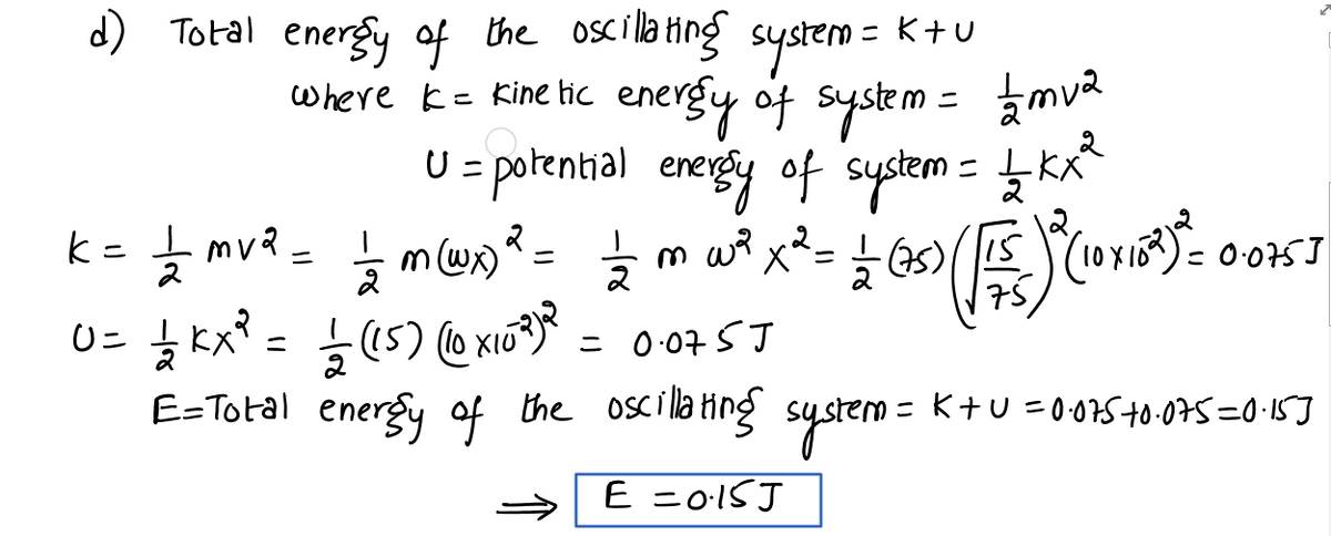 Physics homework question answer, step 2, image 1